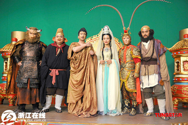 新版《西游记》热拍 陈冲出演观音娘娘?--磐安