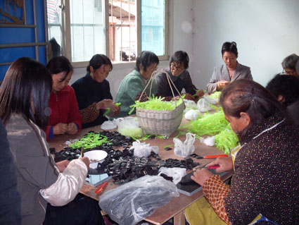 【武义】来料加工奏响生态富民曲