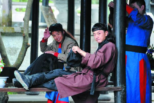 【东阳】横店现场直击电视剧拍摄